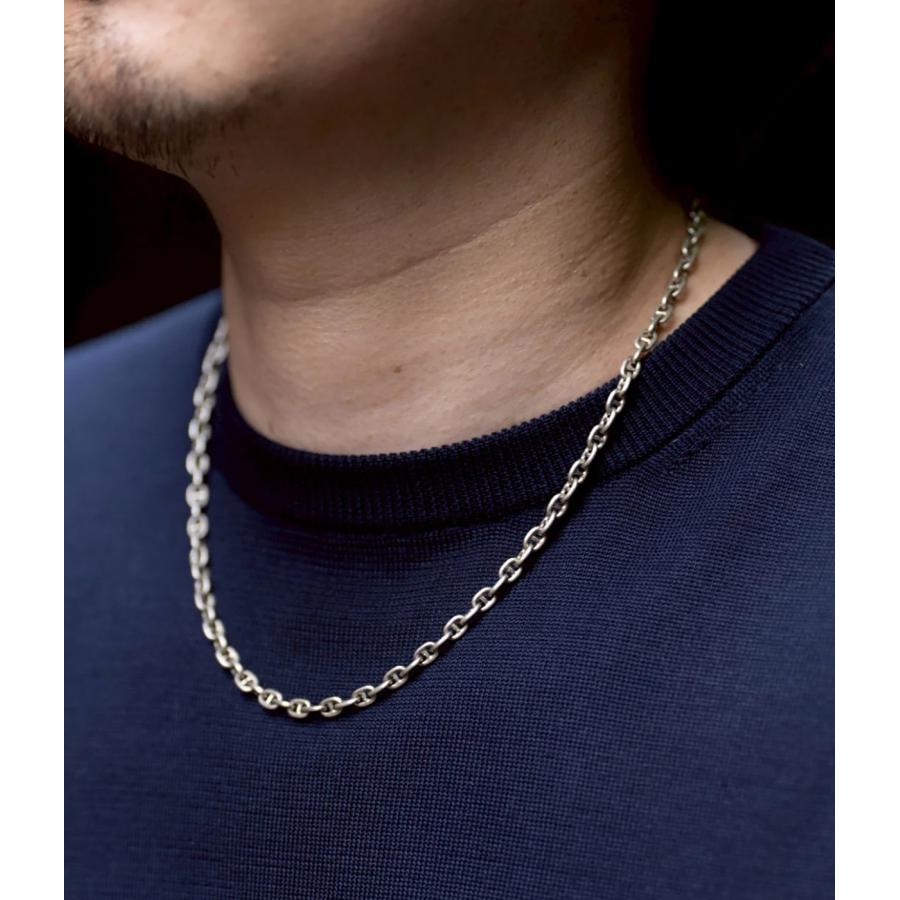 【取り寄せ】【THE SOLE｜ザソール】ティーエスマーレ TS-MARE マリンチェーン シルバーネックレス シルバー Silver 925 ダイヤモンド ジュエリー【TS-MARE-S】 |  | 03