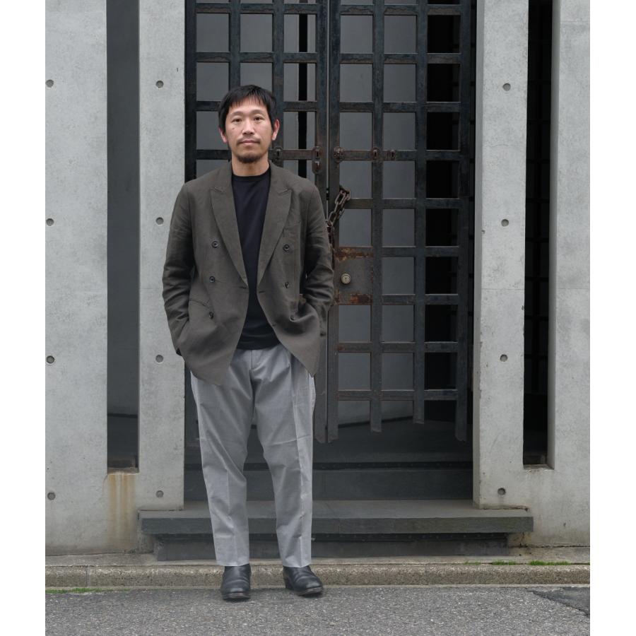 【別注】【BERWICH｜ベルウィッチ】スコッチ SCOTCH ライトグレー コットン ポリウレタン 高級感 快適 上品 メンズ きれいめ カジュアル【VIARESTA-SC】 |  | 10