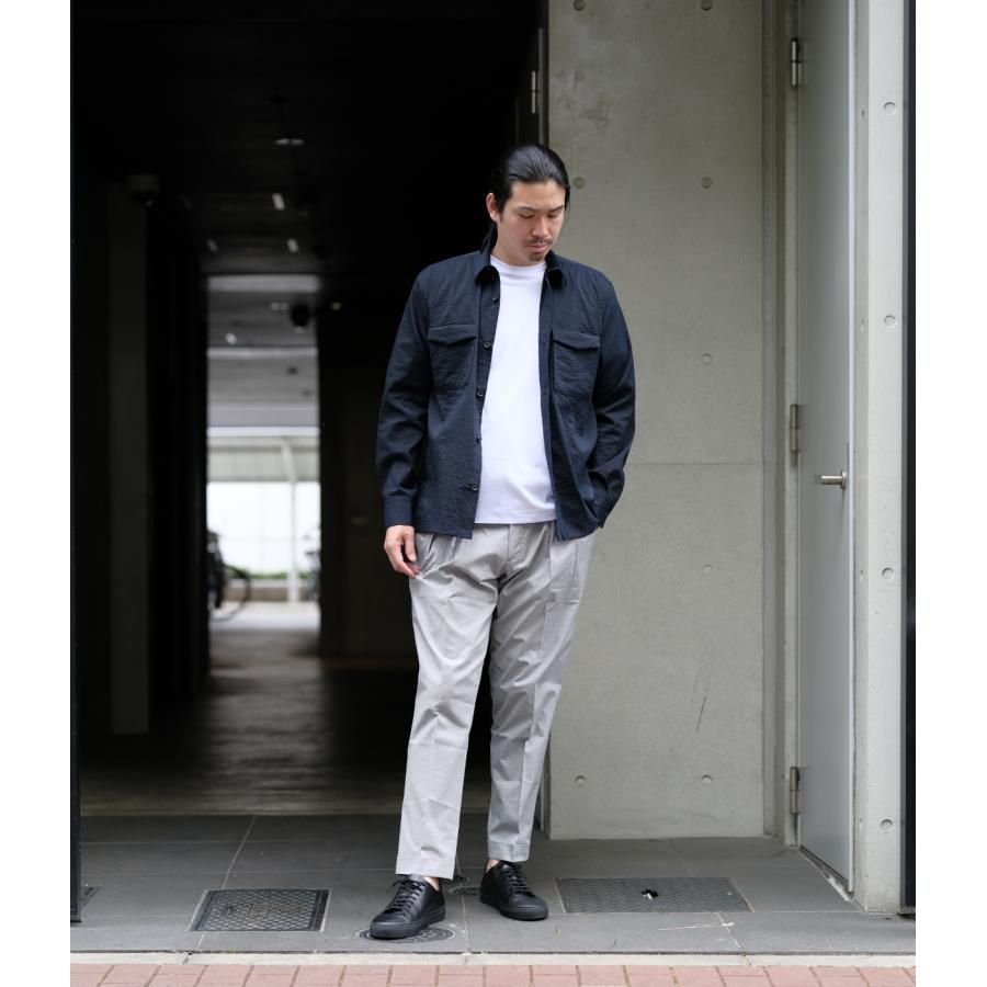 【別注】【BERWICH｜ベルウィッチ】スコッチ SCOTCH ライトグレー コットン ポリウレタン 高級感 快適 上品 メンズ きれいめ カジュアル【VIARESTA-SC】 |  | 08