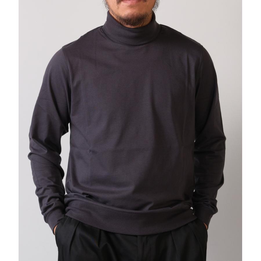 【ANTICIPO｜アンティチポ】TRAMINER LUNGO smooth　Tシャツ　カットソー　ブラック　チャコールグレー　ホワイト【VST5235】 |  | 05