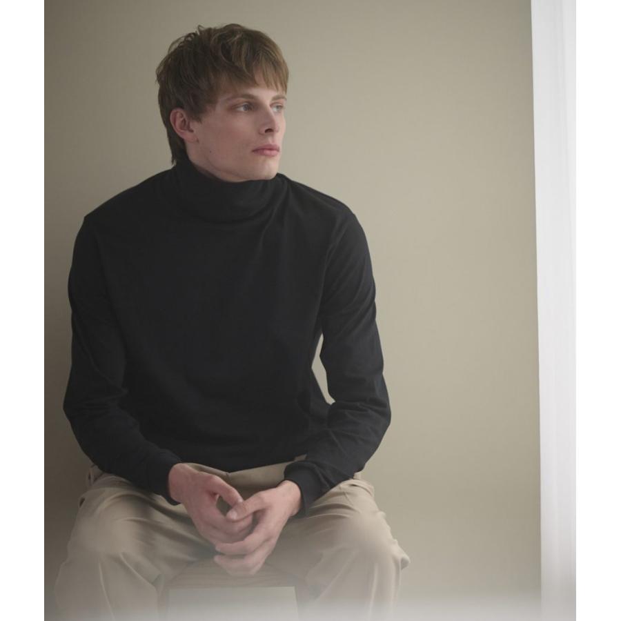 【ANTICIPO｜アンティチポ】TRAMINER LUNGO smooth　Tシャツ　カットソー　ブラック　チャコールグレー　ホワイト【VST5235】 |  | 09