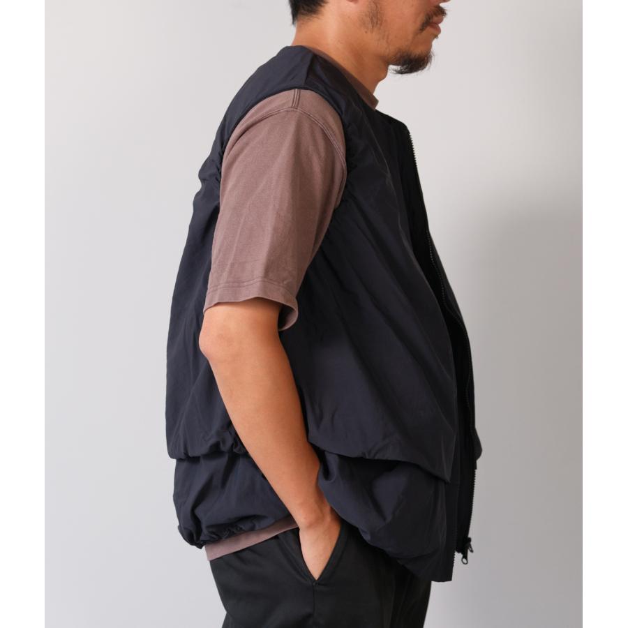 【CCP｜シーシーピー】GATHER VEST　ギャザーベスト　ブラック　黒　メンズ　テックウェア　アウトドア　Sサイズ【VT-NB102】 |  | 05