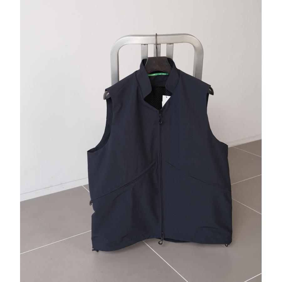 【CCP｜シーシーピー】FUNCTION VEST　ベスト　ブラック　黒　メンズ　S　M　L　防風ストレッチ　アウター【VT-NB103】 | 