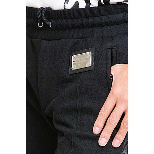 ドルガバ D＆G ドルチェ＆ガッバーナ DOLCE＆GABBANA スウェットパンツ ブラック G49SMT FUGC2 G-SALE ブラック G49SMT FUGC2