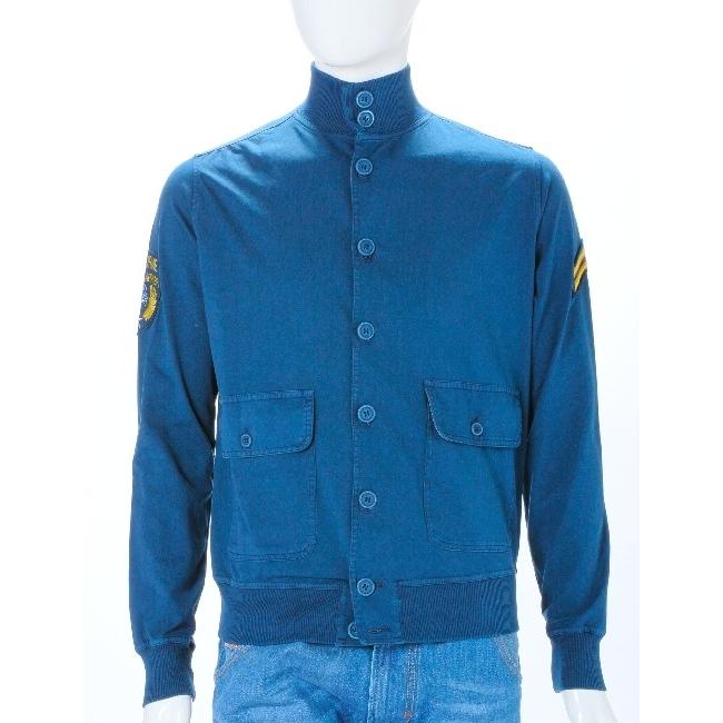 爆安プライス ハイドロゲン ミリタリージャケット ミリタリーコート ブルゾン 長袖 スタンドカラー メンズ ネイビー Hyd底値挑戦 Hydrogen 魅力的な Www Thedailyspud Com