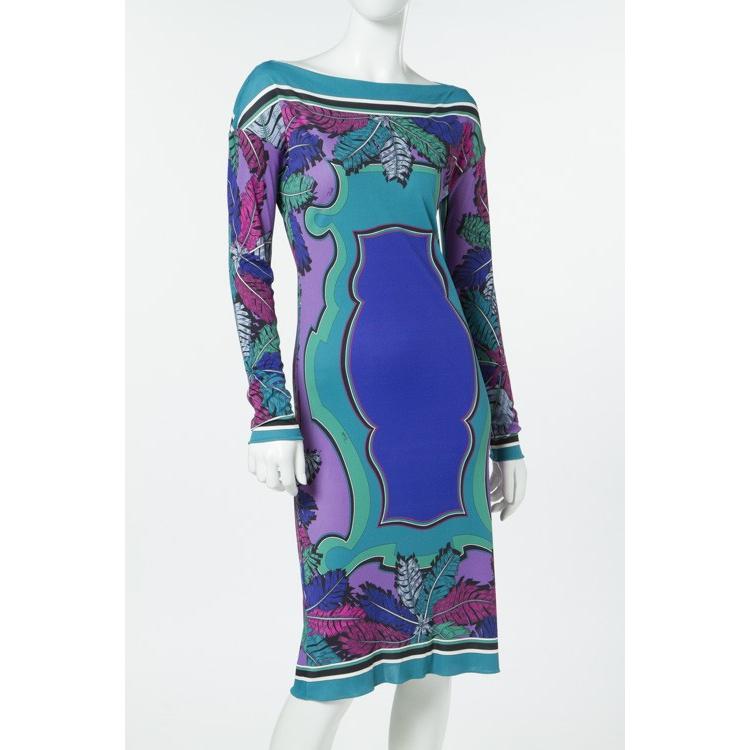 17年春夏新作 エミリオプッチ Emilio Pucci ワンピース 長袖 レディース 71rl52 グリーン 17ss Sale Viaspiga 通販 Yahoo ショッピング