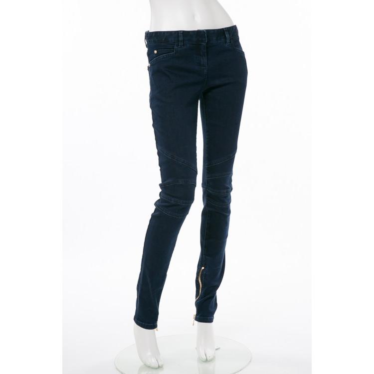 Balmain スキニーデニム バルマン ボトムス ジーパン ブルー ジーンズパンツ ジーパン レディース 130k 17年秋冬新作 17aw Sale ブルー Viaspiga