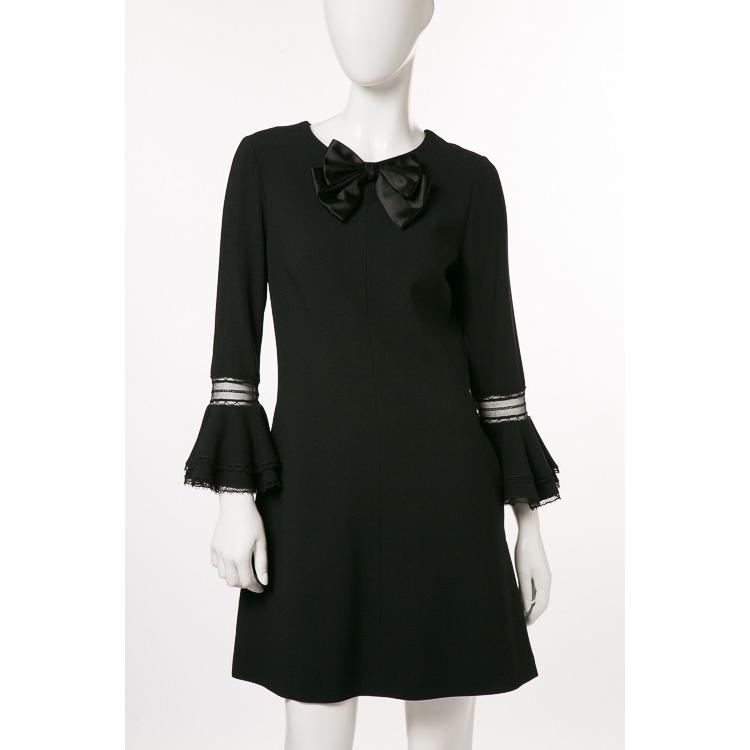 サンローランパリ ワンピース 長袖 レディース Y012w ブラック Saint Laurent Paris Viaspiga 通販 Yahoo ショッピング