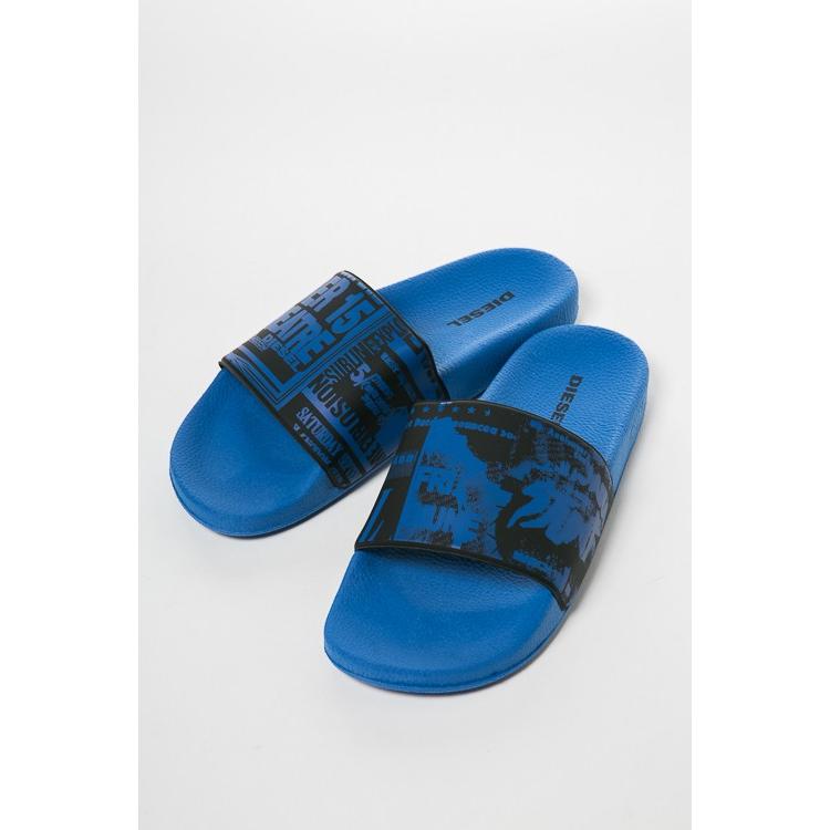 ディーゼル サンダル シャワーサンダル スリッパ Sa Maral Sandals メンズ Y P1402 ブルー Diesel Viaspiga 通販 Yahoo ショッピング
