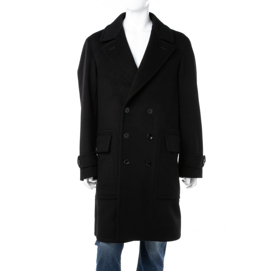 激安商品 トムフォード 送料無料 コート Ford Tom ブラック Tfo852 Br087 メンズ ダブル チェスターコート コート アウター