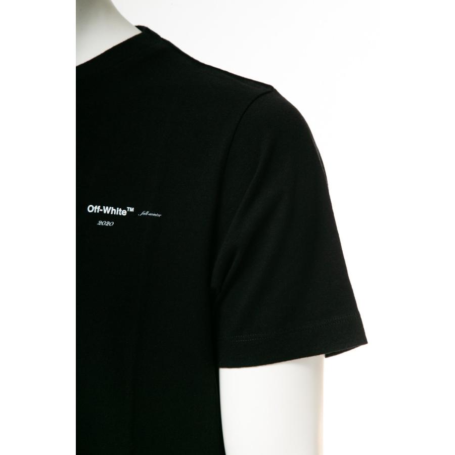 オフホワイト Tシャツ 半袖 丸首 クルーネック メンズ AA027E19 185005 ブラック OFF-WHITE オフホワイト Tシャツ 半袖 丸首 クルーネック AA027E19 ブラック OFF WHITE
