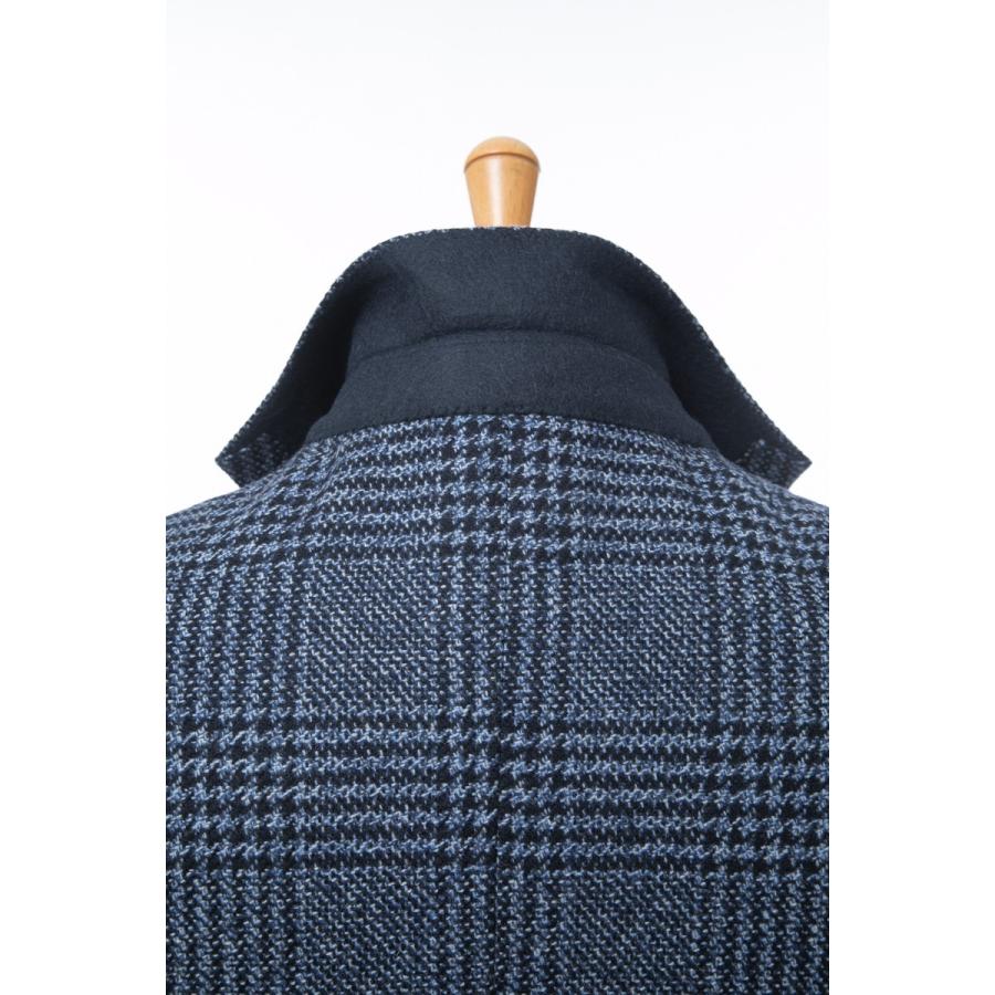 【２点セット】 ラルディーニ LARDINI ジャケット シングル サイドベンツ ノッチドラペル グレンチェック メンズ IL0557AE 49561 ブルー 【CEG1556371139】(56628円)