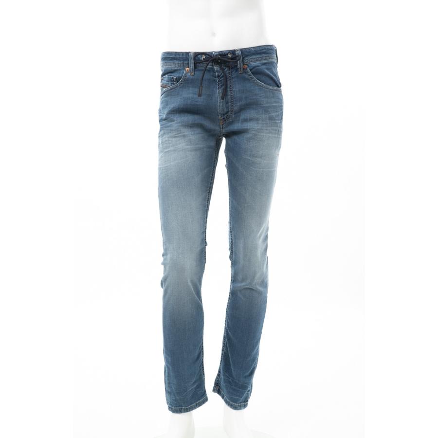 メール便全国送料無料 ディーゼル ジーンズパンツ ダメージデニム ジョガーパンツ Thommer Cb Ne Sweat Jeans メンズ 00s8mk 069bb ブルー Diesel 人気カラー再販 Www Skylanceronline Com