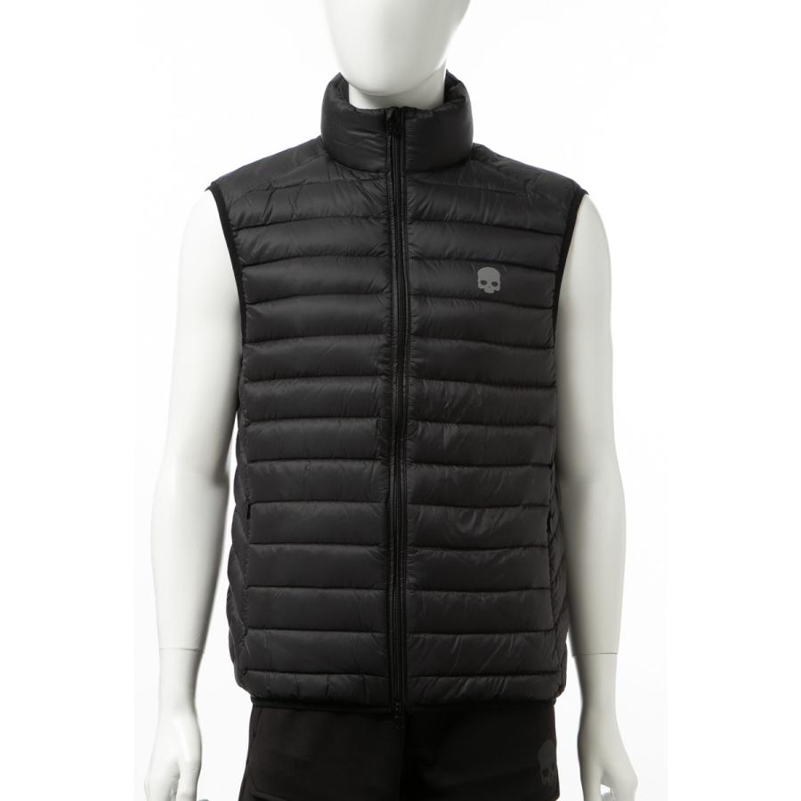 最先端 ハイドロゲン ダウンベスト メンズ 2504 ブラック Hydrogen 代引不可 Www Thedailyspud Com