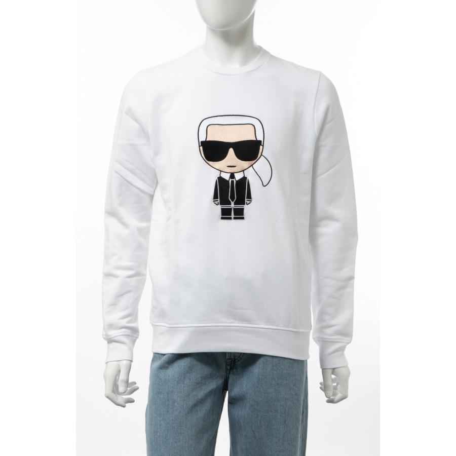 カールラガーフェルド KARL LAGERFELD トレーナー スウェット プルオーバー メンズ 705040 592950 ホワイト
