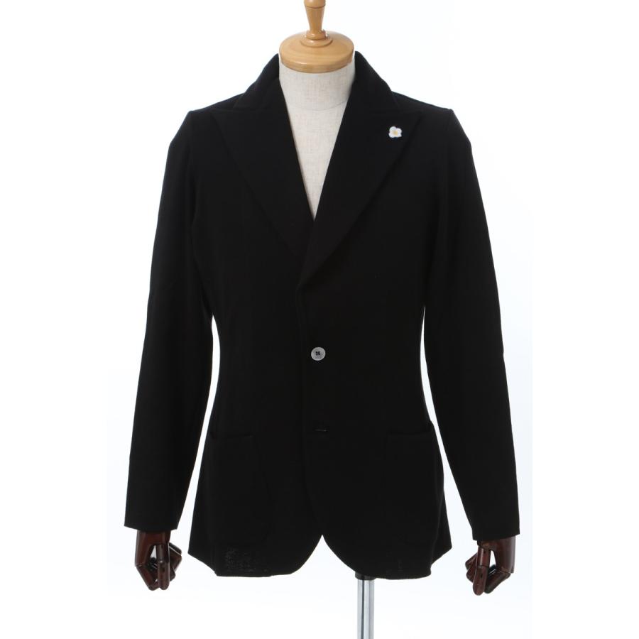 激安単価で ラルディーニ ジャケット ニットジャケット シングル サイドベンツ ピークドラペル 2つボタン メンズ Eiljm59 Ei ブラック 年春夏 Lardini 公式の Dev Bioalternativa Pt