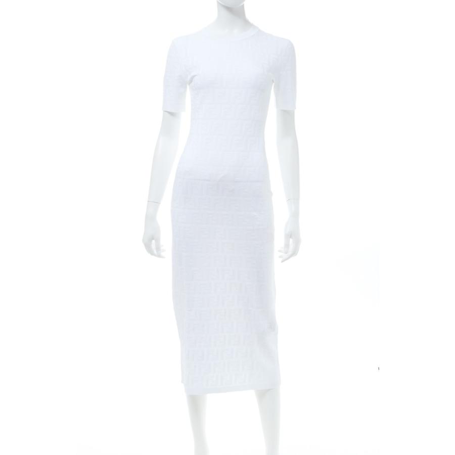 フェンディー ワンピース ニットワンピース 半袖 レディース Fzd2 vg ホワイト 年春夏新作 Moncler Fendi Viaspiga 通販 Yahoo ショッピング