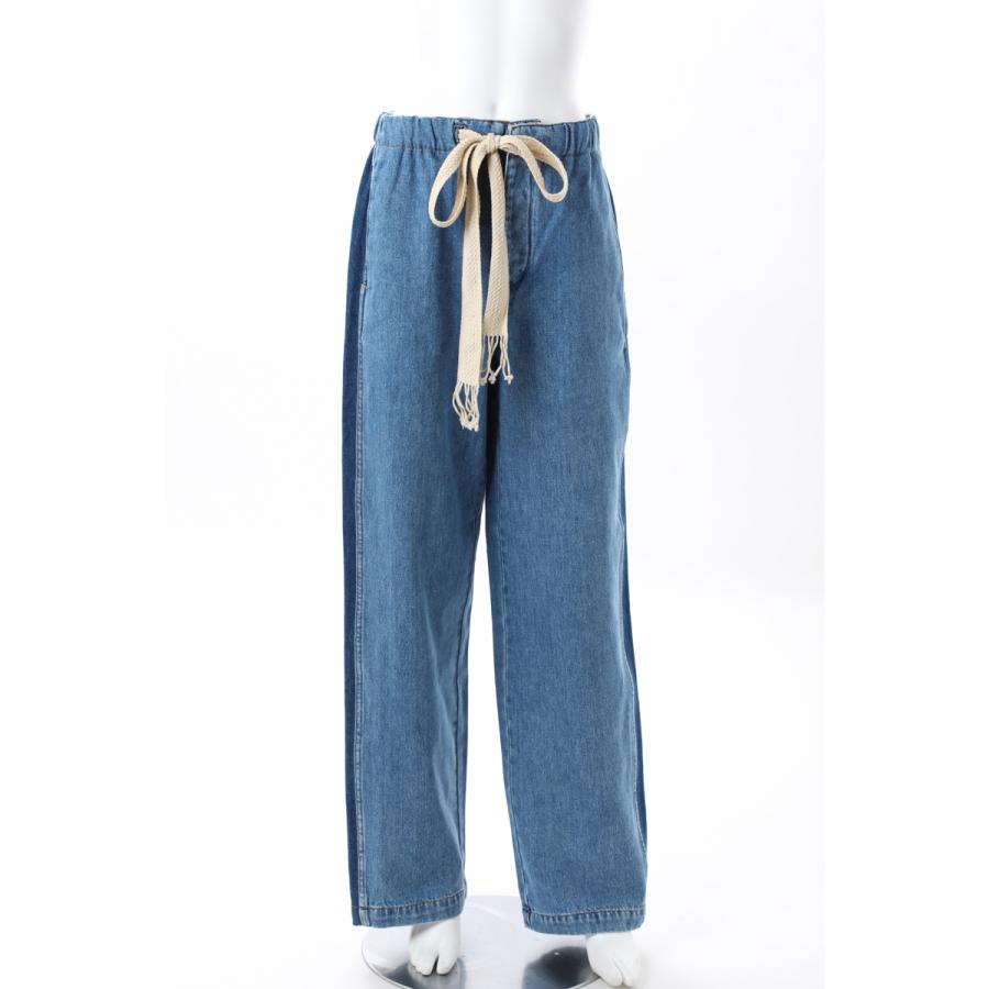 ロエベ ジーンズパンツ ワイドデニム レディース H526Y04W11 ブルー