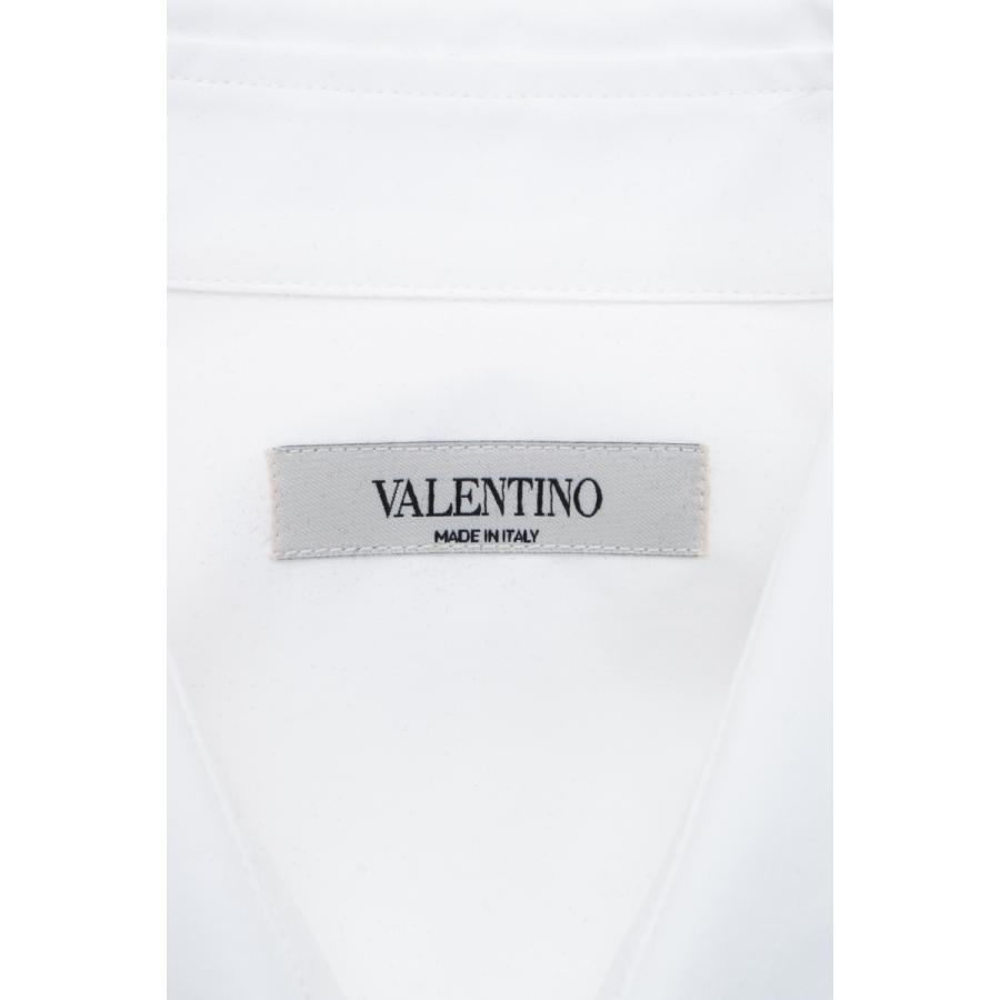 匿名配送 ヴァレンティノ シャツ カッターシャツ ワイシャツ 長袖 メンズ VV3ABA95MBK ホワイト Valentino 2021年春夏新作 【TM1061158637】(38610円)