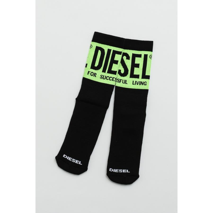 ディーゼル ソックス ハイソックス 靴下 Fedez メンズ 00s8n8 0kave ブラック グリーン Diesel Viaspiga 通販 Yahoo ショッピング
