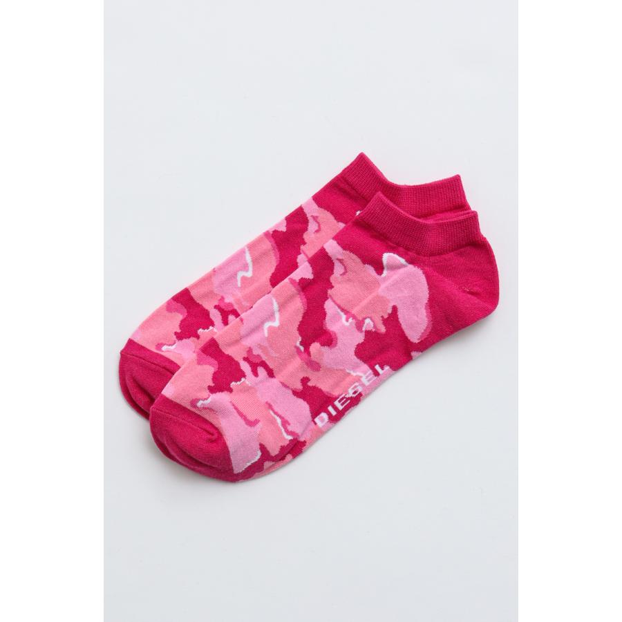 ディーゼル ソックス くるぶしソックス 靴下 メンズ 00si8h 0tayo ピンク 迷彩 Diesel Viaspiga 通販 Yahoo ショッピング