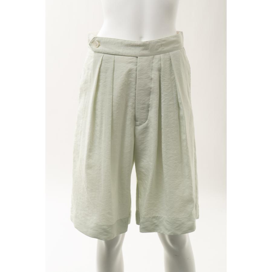 モンクレール レディースファッション ショートパンツ ハーフパンツ シルクパンツ レディース シルクパンツ 2b V0149 ショート ハーフパンツ ライトグリーン Moncler 21年春夏新作 Viaspiga 高知インター店