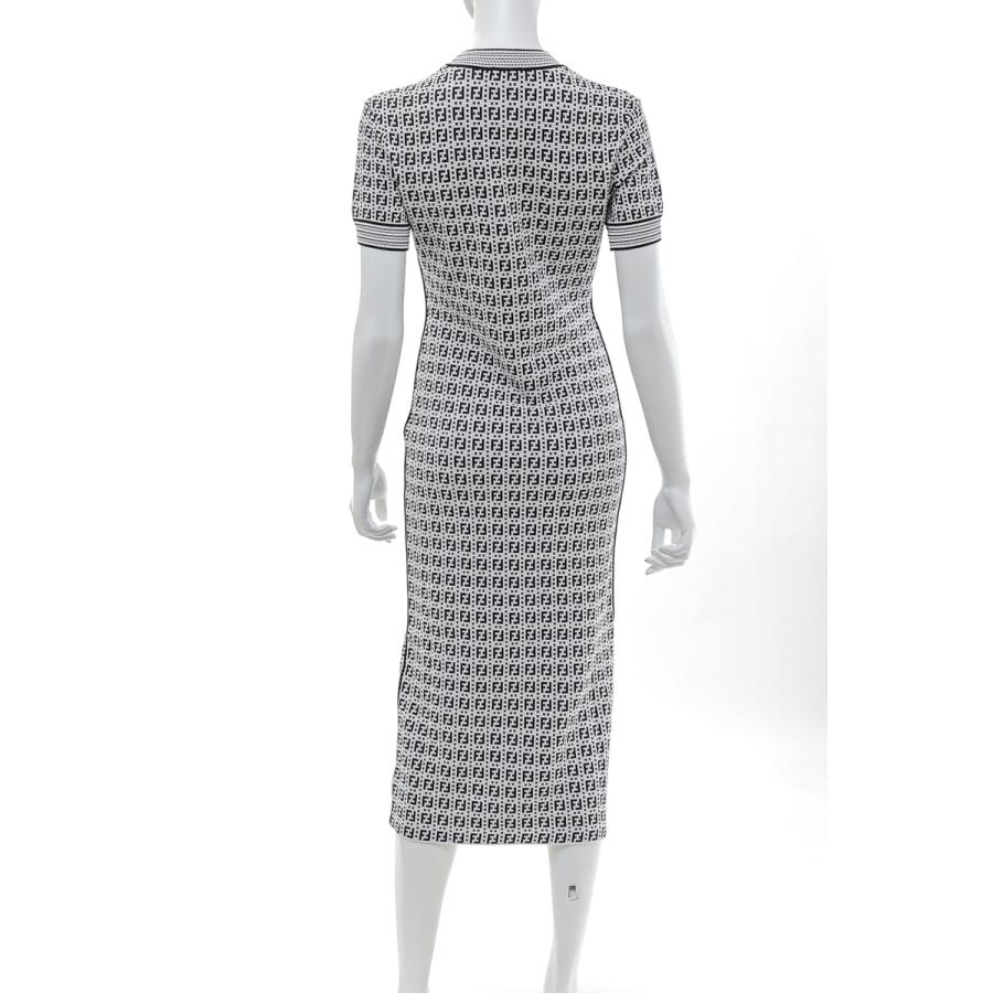 フェンディー ワンピース ニットワンピース 半袖 レディース Fzd8 Af4u ホワイト ブラック Fendi 21年春夏新作 Viaspiga 通販 Yahoo ショッピング