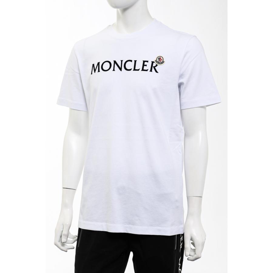 モンクレール Tシャツ 半袖 丸首 クルーネック H20918C000258390T001 モンクレール Tシャツ 半袖 丸首 クルーネック H20918C000258390T001