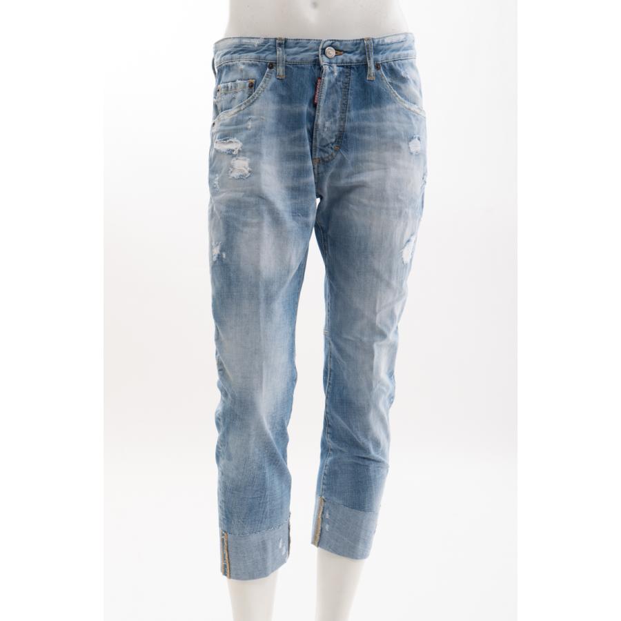 季節のおすすめ商品 ジーンズパンツ ディースクエアード 送料無料 ディースクエアード ジーンズパンツ デニム ダメージデニム クラッシュデニム Sailor Jean メンズ S74lb1091s ブルー Dsquared2 22年春夏新作 ボトムス パンツ Smssvg Org