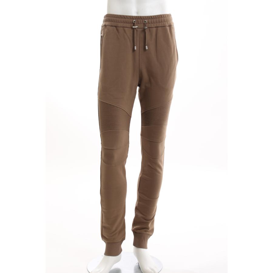 バルマン トレーナーパンツ 04 スウェットパンツ メンズファッション メンズ Xh1ob000 Xh1ob000 04 カーキ Balmain 22年