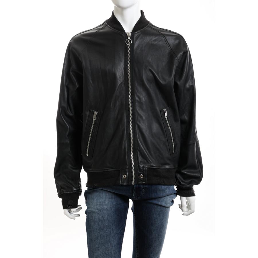 ディーゼル レザーブルゾン L-PINS-A GIACCA メンズ 00SNTH 0EATR ブラック DIESEL(33880円)