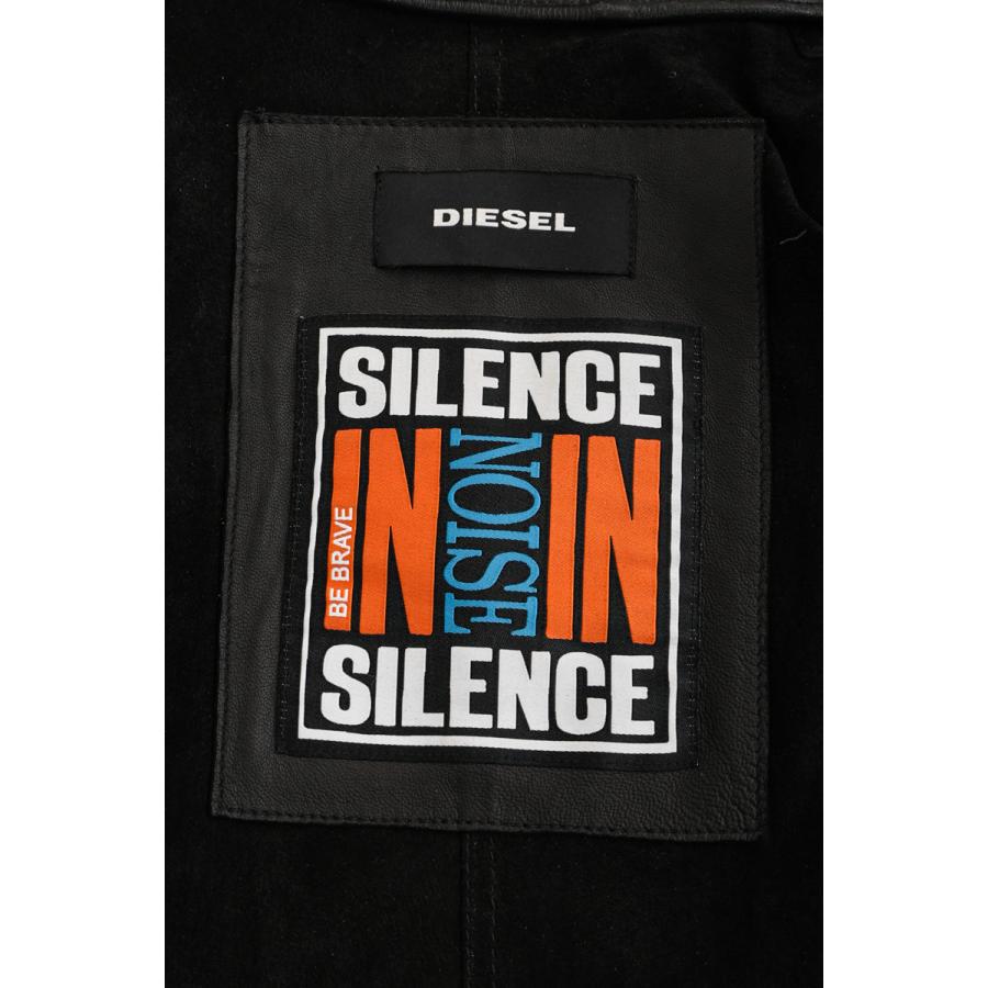 【中古品/USED】 ディーゼル レザーブルゾン L-PINS-A GIACCA メンズ 00SNTH 0EATR ブラック DIESEL 【9311576942】(33880円)