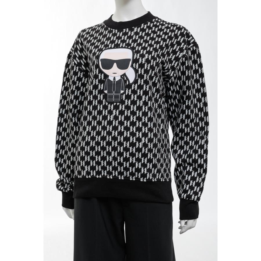 カールラガーフェルド トレーナー プルオーバー UNISEX ブラック