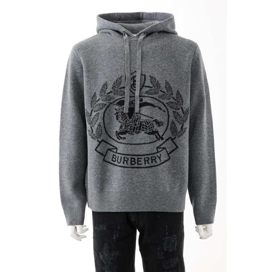 バーバリー セーター パーカー フーディー 80636621 ORLANDO メンズ 8063662 ダークグレー BURBERRY 2023