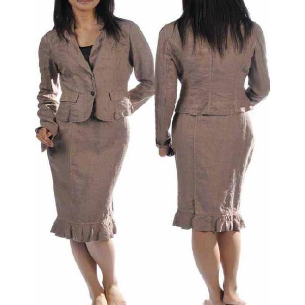 アウトレットセール Outlet Sale アルマーニコレツィオーニ Armani Collezioni スカートスーツ レディース 8m47gs 8m21s ブラウン D Viaspiga 通販 Yahoo ショッピング