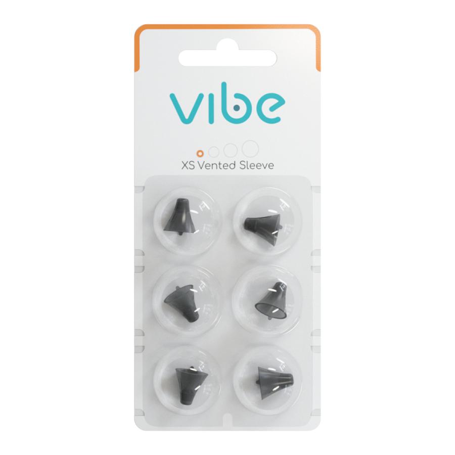 【みみ】未開封✨VooV ブーブ 10個セット Vibe（ヴィーブ） Vibe Air 交換用耳せん 穴あり XSサイズ 6個入