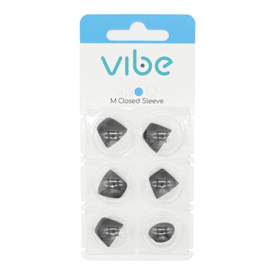 Vibe Go Mini8 Nano8 交換用 耳せん 専用 スリーブ 穴なし Mサイズ 6個入 セット 【メール便（300円）選択可】（Yahoo!・Vibe Japan）
