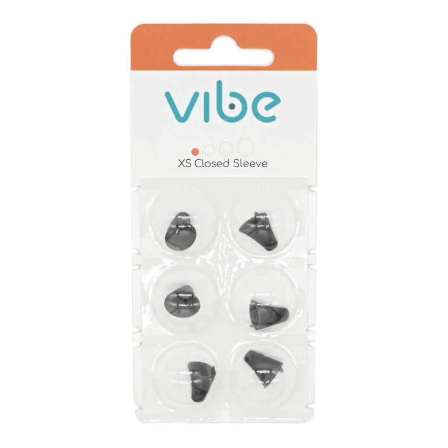 Vibe Go Mini8 Nano8 交換用 耳せん 専用 スリーブ 穴なし XSサイズ 6個入 セット 【メール便（300円）選択可】（Yahoo!・Vibe Japan）