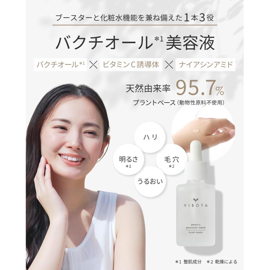 美容液 ビタミンC誘導体 バクチオール ハリ 毛穴 くすみ エイジング