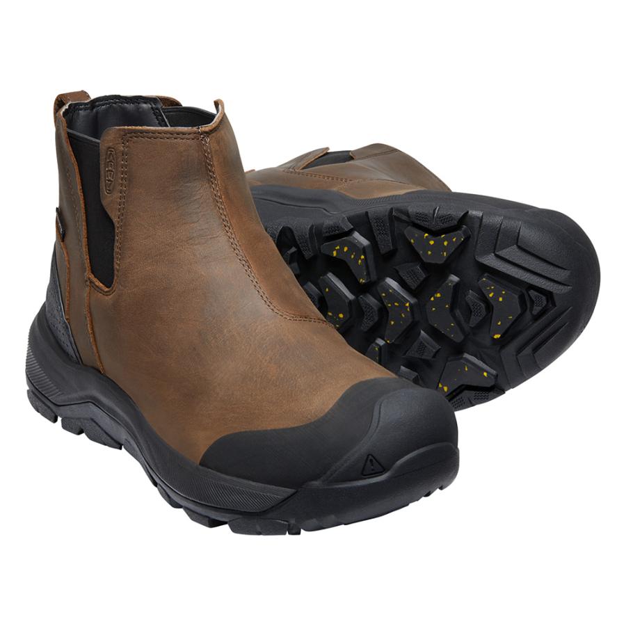 キーン KEEN Men REVEL IV CHELSEA Canteen/Black 1025559 061243465vic2