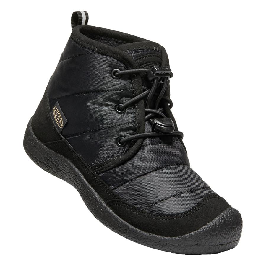 キーン KEEN Youth HOWSER II CHUKKA WP Black/Black 1025513｜vic2｜02