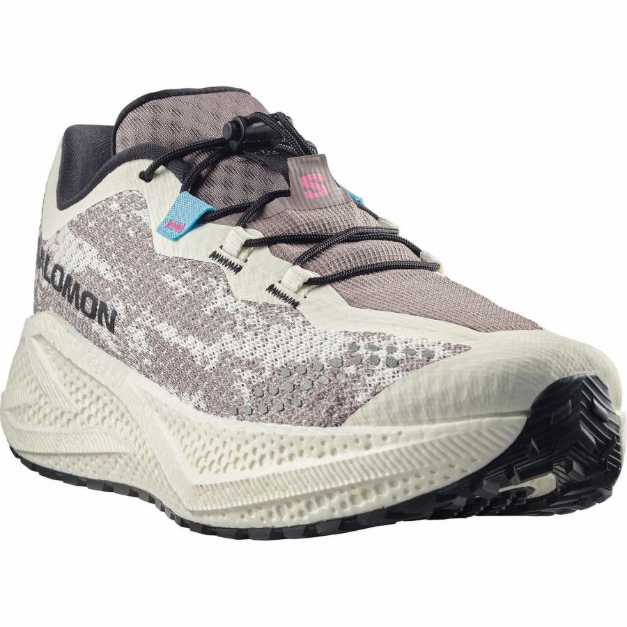 あすつく対応 サロモン SALOMON AERO GLIDE 4 GRVL VANILLA ICE/BLACK/IRON L49174900 エアログライド4 グラベル メンズ ランニングシューズ 靴の画像