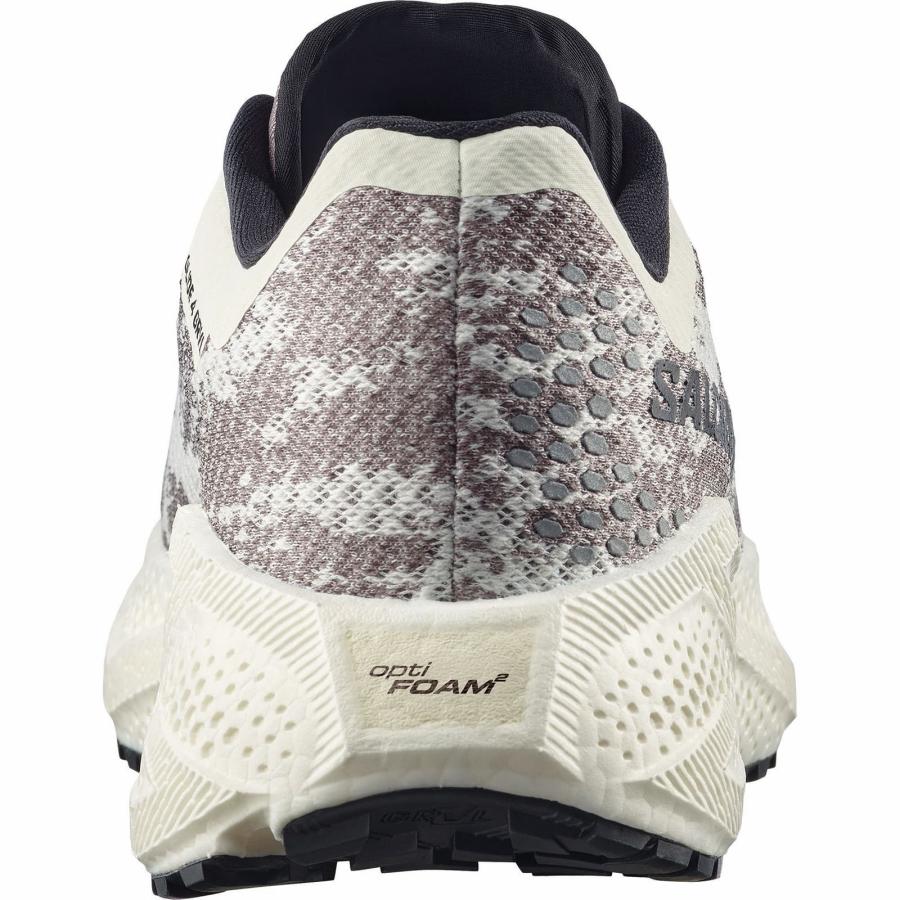 あすつく対応 サロモン SALOMON AERO GLIDE 4 GRVL VANILLA ICE/BLACK/IRON L49174900 エアログライド4 グラベル メンズ ランニングシューズ 靴の画像