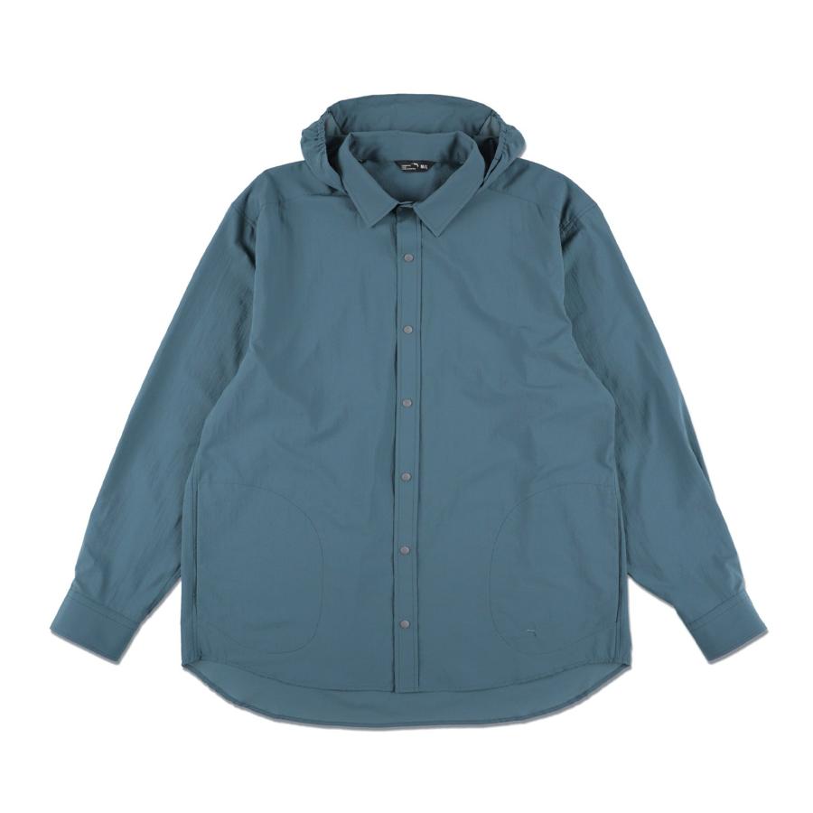 あすつく対応 20%OFFセール スタティック STATIC MERCED RIVER HOOD SHIRTS Blue Slate 35202 SALE