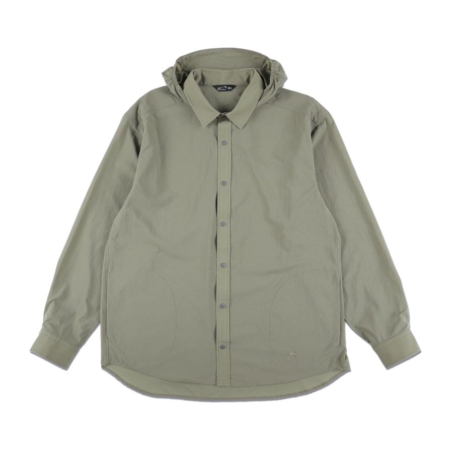 あすつく対応 20%OFFセール スタティック STATIC MERCED RIVER HOOD SHIRTS Oregano 35202 SALE