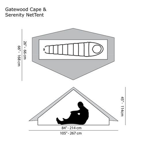 【即日発送】SMD Gatewood Cape Gray Six Moon Designs Gatewood Cape グレー 新品未使用