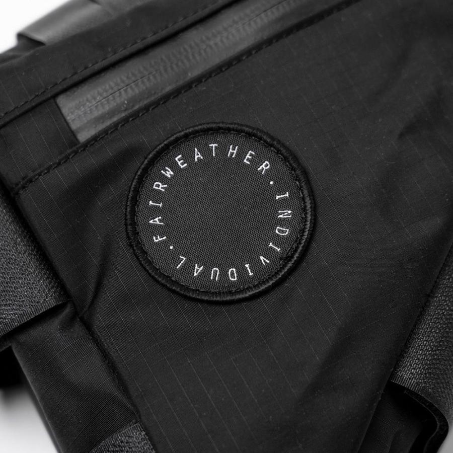 フェアウェザー FAIRWEATHER corner bag black コーナーバッグ