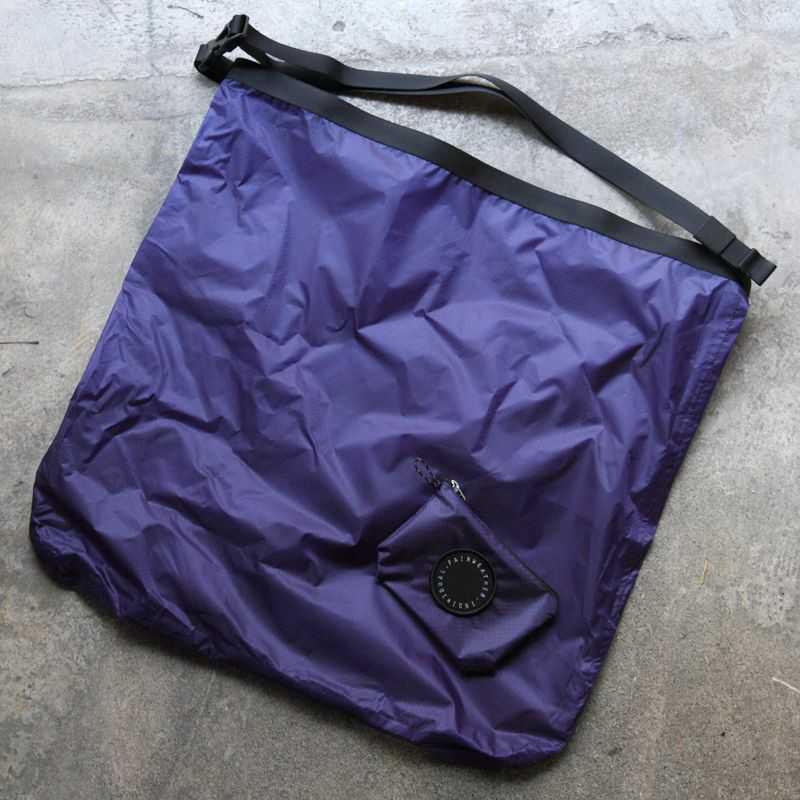 【新品タグ付き未使用】FAIRWEATHER packable sacoche FAIRWEATHER* packable sacoche (navy) - BLUE LUG GLOBAL