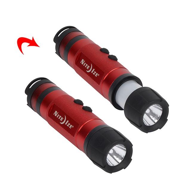 ナイトアイズ NITEIZE 3イン1 LED ミニフラッシュライト レッド ハンディライト ランタン | NITE IZE | 01