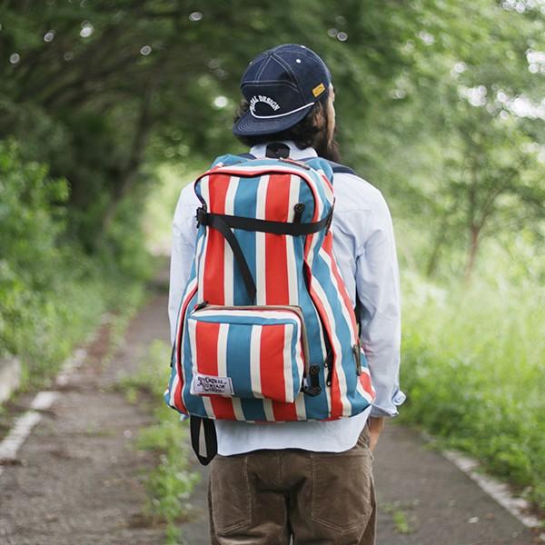 ネイタルデザイン NATAL DESIGN RIVENDELL MOUNTAIN WORKS × NATAL DESIGN LARKSPUR Retro Stripe リーベンデールマウンテンワークス ラークスパー｜vic2｜02